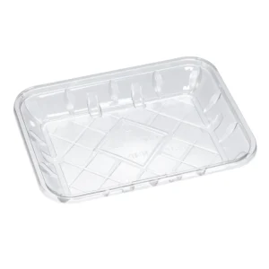 4P Meat Tray Clear