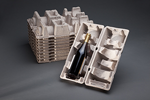 1-Pack Clamshell for 750 ML Bottles